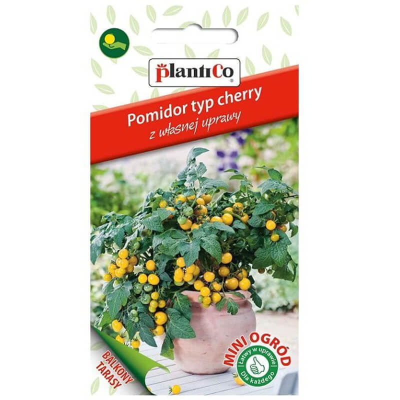 Tomato Yellow Aztek Balcony Cherry 0.2g – PlantiCo Mini Ogrod