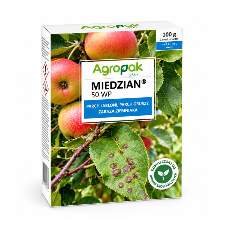 Copper Miedzian® 50 WP Agropak 50 g 100g