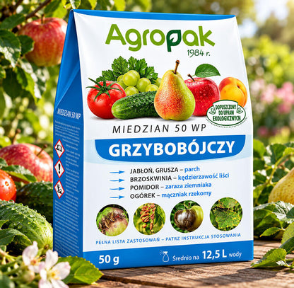 Copper Miedzian® 50 WP Agropak 50 g 100g
