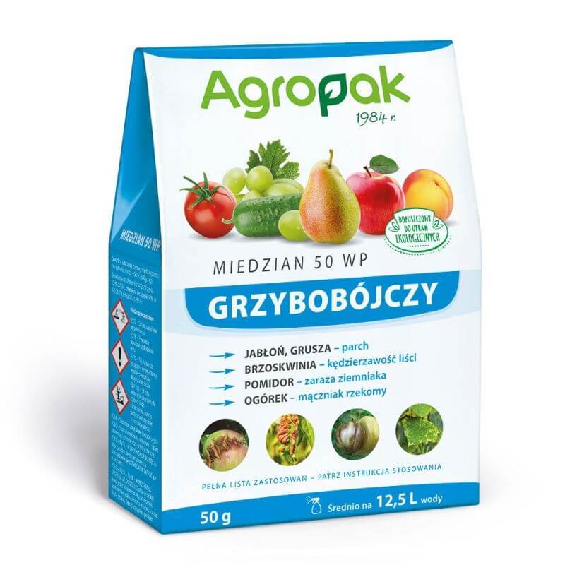 Copper Miedzian® 50 WP Agropak 50 g 100g